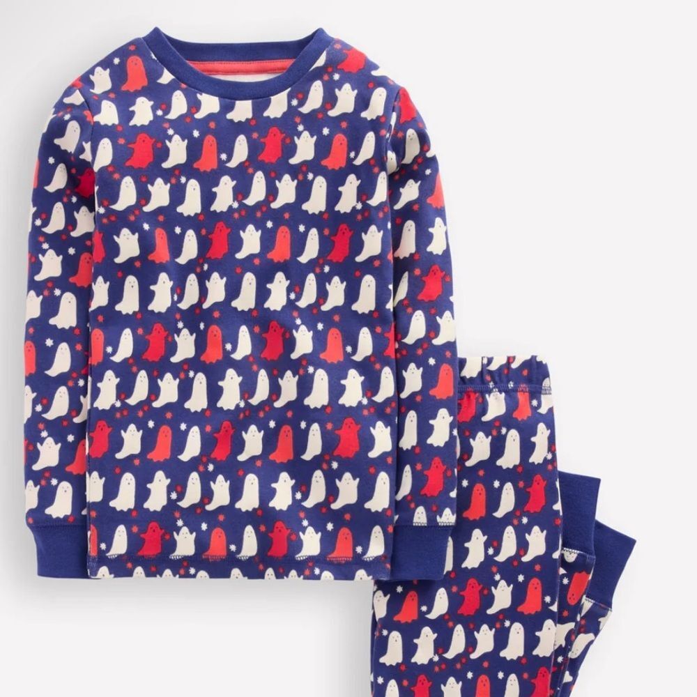NWT Mini Boden Snug Glow-in-the-dark Pajamas